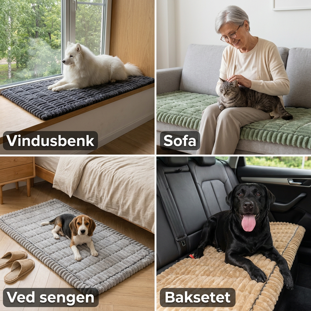 Pawora PlushGuard – Sofabeskytter mot dyrehår